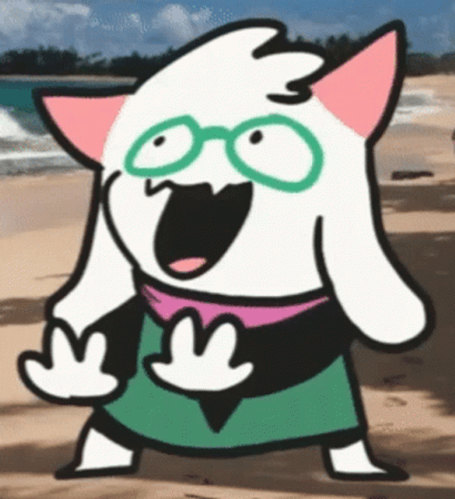 Ralsei Spooky Month Dance  GIF