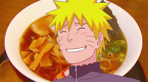 Ramen Naruto Uzumi Smile GIF