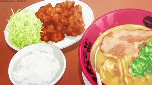 Ramen Food Wars GIF