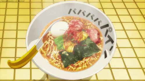 Ramen Food Anime GIF