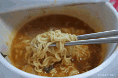 Ramen Noodles Chopstick GIF
