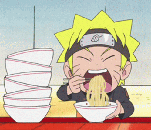 Ramen Love It Naruto GIF