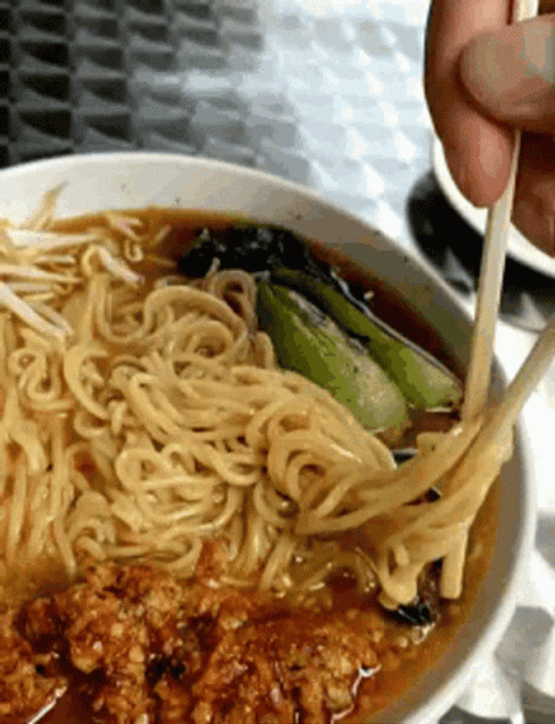 Ramen Noodles Roll It GIF