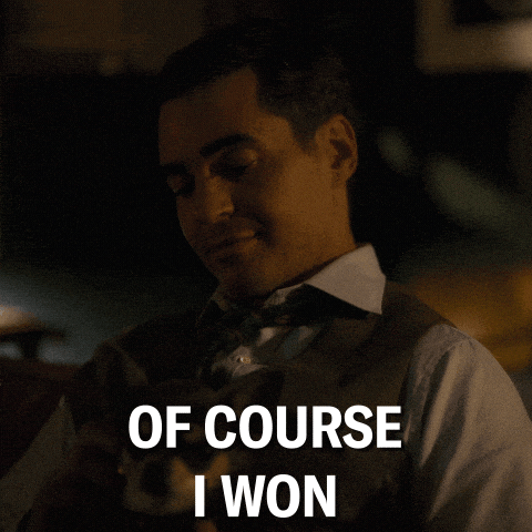 Ramon Rodriguez Of Course I Won GIF