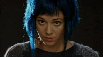 Ramona Flowers Pouting Side Eye GIF