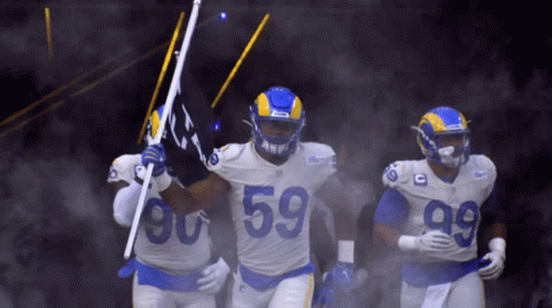 Team Rams Players GIF