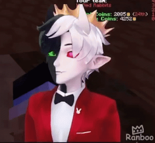 Ranboo Minecraft Falling GIF