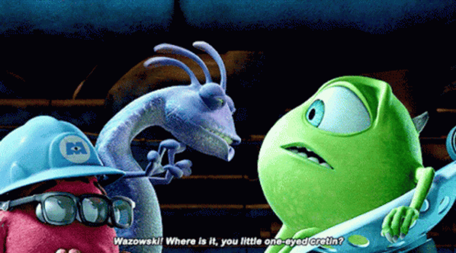 Randall Boggs In Monsters Inc Is Furious GIF