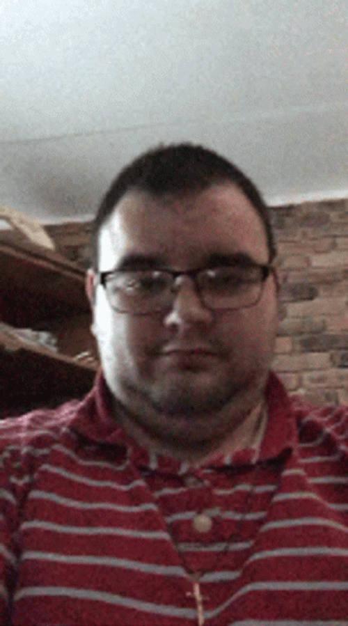 Random Guy Sign Of The Cross  GIF