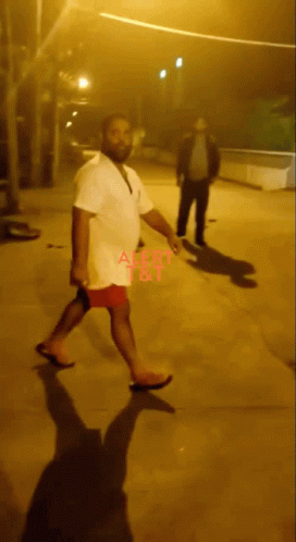 Random Man In Street Walk Away GIF