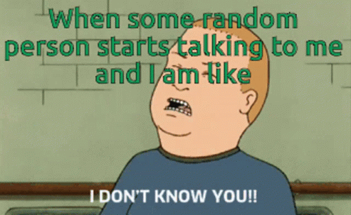 Random Person Talking To You GIF