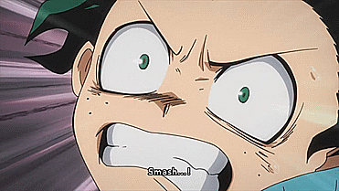 Random Power Smash Anime GIF