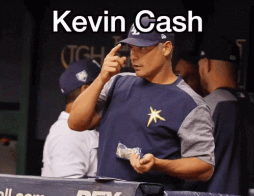 Randy Arozarena Kevin Cash GIF