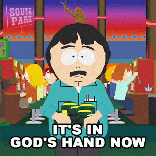 Randy From South Park Holding A Stack Of Money GIF