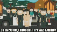 Randy Marsh In Police Custody GIF