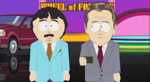 Randy Marsh Wheel Of Fortune GIF