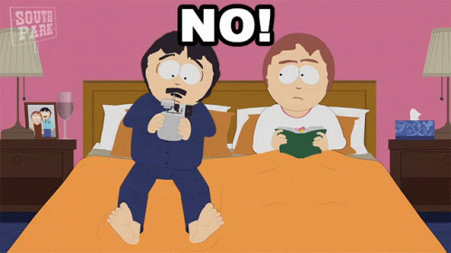 Frustrated Randy Marsh In Bed GIF