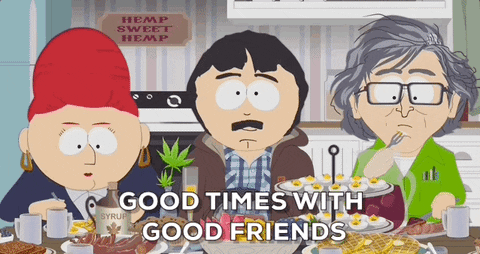 Randy Marsh Good Times With Good Friends GIF