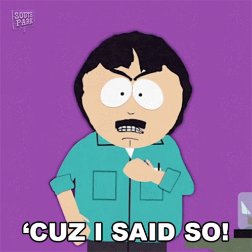 Randy Marsh I Said What I Said GIF