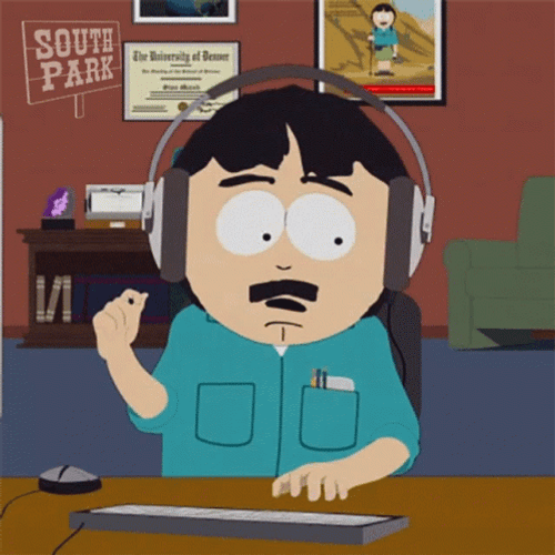 Randy Marsh Listening To Music GIF