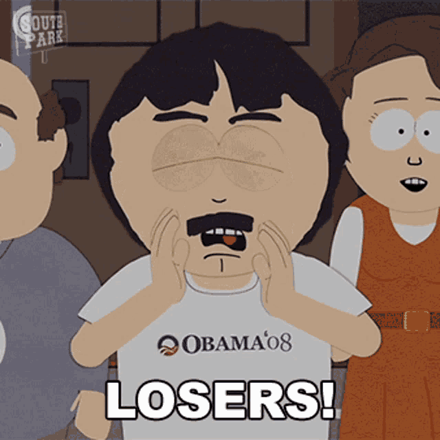 Randy Marsh Losers GIF