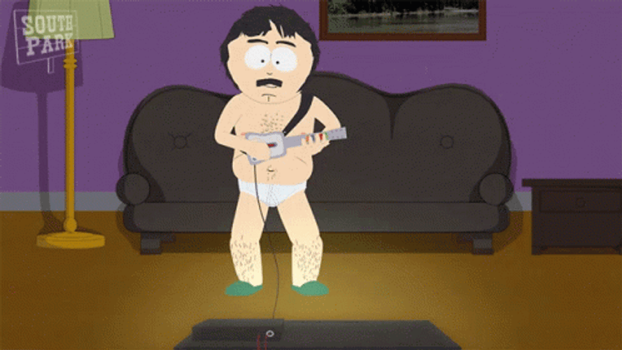 Randy Marsh Playing Guitar GIF