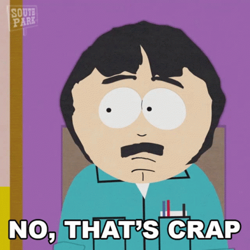 Randy Marsh Poop Being Upset GIF