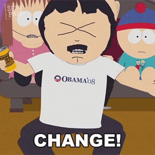 Randy Marsh Poop Craves For Change GIF