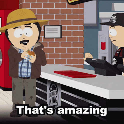 Randy Marsh Poop Fastfood Order GIF