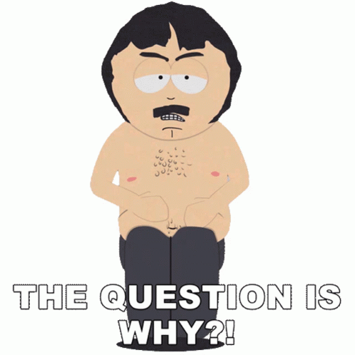 Randy Marsh Poop Having A Question GIF