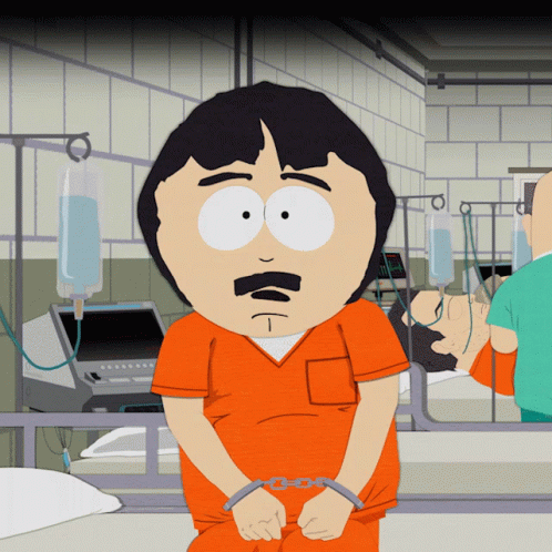 Randy Marsh Poop In Prison GIF