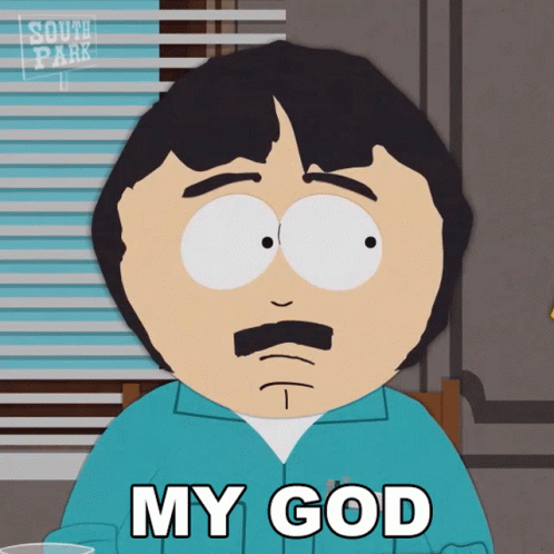 Randy Marsh Poop Looks Confused GIF