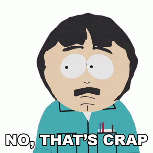 Randy Marsh Poop No That's Crap GIF
