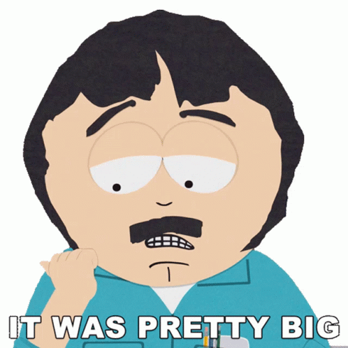 Randy Marsh Poop Pretty Big GIF