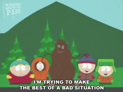 Randy Marsh Poop Standee GIF
