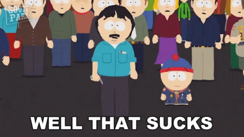 Randy Marsh Poop That Sucks GIF