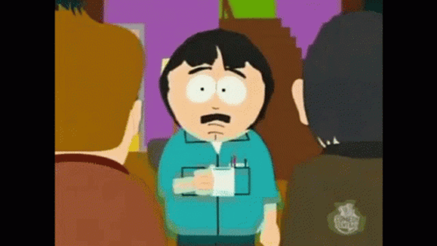 Randy Marsh Running Away GIF