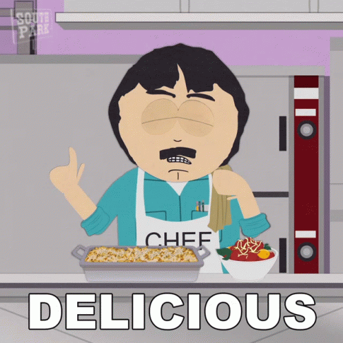 Randy Marsh Thumbs Up Saying Delicious