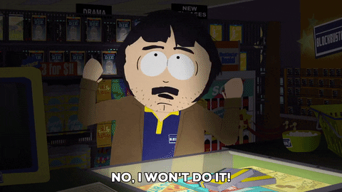 Randy Marsh Won't He Do It GIF