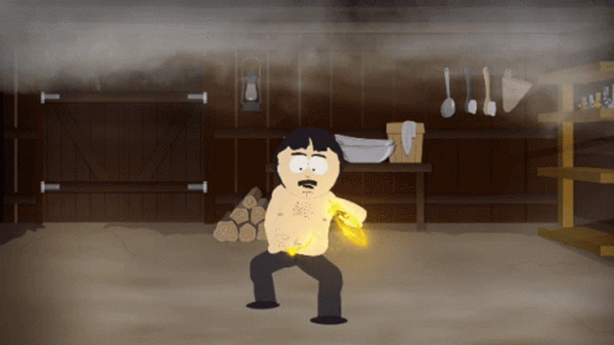Randy Marsh Yoga Moves South Park GIF