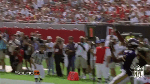 Randy Moss Catching Football GIF