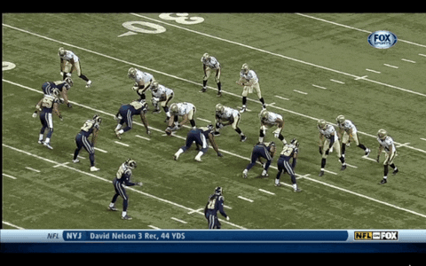 Randy Moss Kick Off Starting Line Up GIF