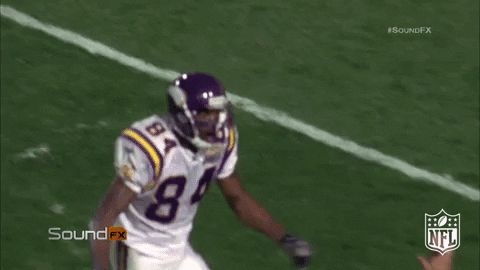 Randy Moss Number 84 Flexing Muscles GIF