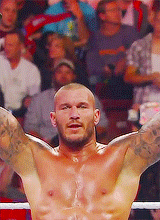Randy Orton Anxious Arms Up GIF