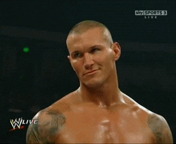 Randy Orton Intense Eyes Smirk GIF