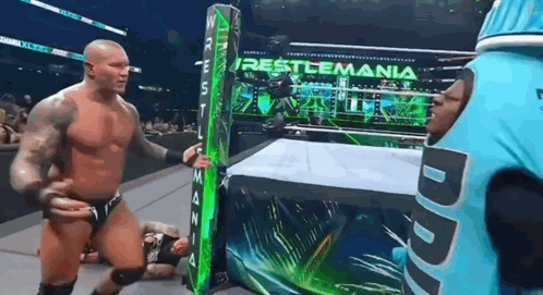 Randy Orton Kick Logan Paul Wwe GIF