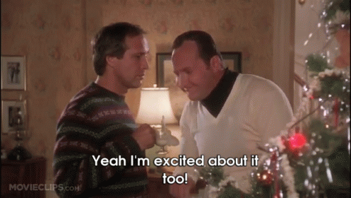 Randy Quaid Clark Griswold Christmas Lights GIF