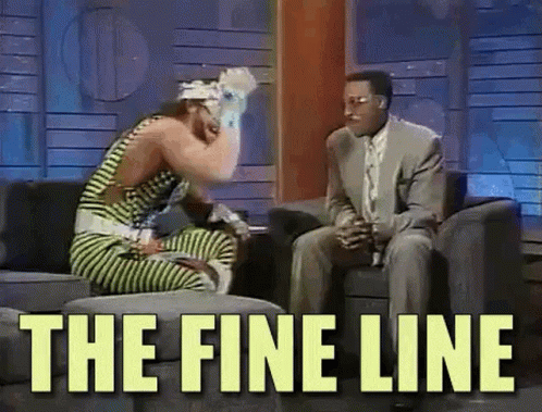 Randy Savage The Fine Line GIF
