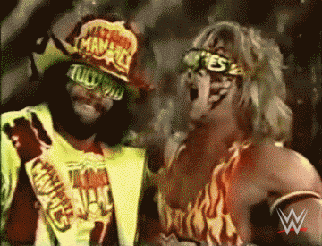 Randy Savage Thumbs Up Wwf GIF