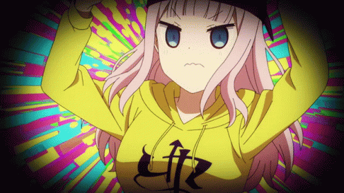 Rap Battle Chika Fujiwara Anime Rapper GIF